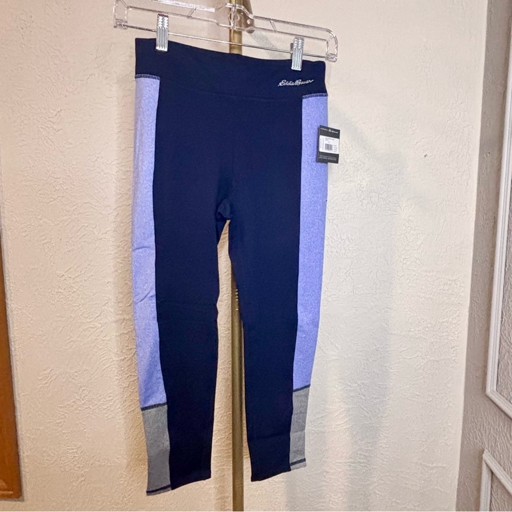 Eddie Bauer Girls Blue and Gray Leggings